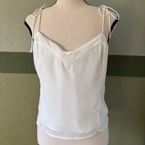 Abercrombie & Fitch Sweat Heart Neckline spaghetti strap cami top Sz. M